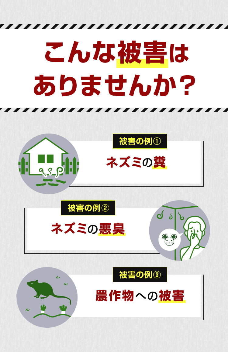 こんな被害はありませんか?